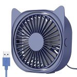 Portable USB Desk Fan - 4 Speed Mini Fan