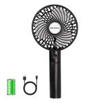 Mini Handheld USB Rechargeable Fan - Portable and Compact