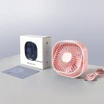 Mini USB Desk Fan - 3 Speed & Rotatable