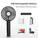 Mini Handheld USB Rechargeable Fan - Portable and Compact