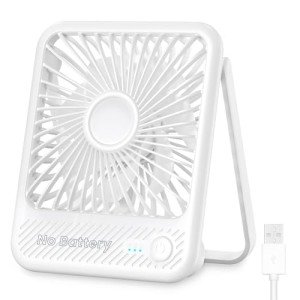 Koonie Ultra Quiet USB Desk Fan - 3 Speeds