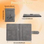 2 Pack RFID Blocking Passport Holders with Pen