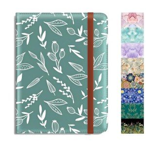 RFID Blocking Passport Holder with Leaf Design