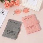 2 Pack RFID Blocking Passport Holders with Pen