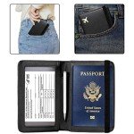 ZOPPEN RFID Passport Holder Wallet - Travel Essential