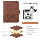 Brown Passport Holder for Travel Essentials