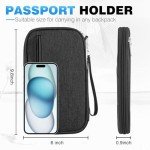 RFID Waterproof Passport Holder & Travel Organizer