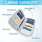 RFID Blocking Waterproof Passport Holder Wallet