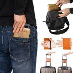 RFID Blocking Passport Holder Wallet - Black