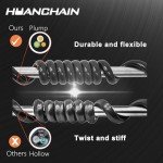 Huanchain 3ft 2 Pack 3 Prong Power Cord for Computer TV Monitor AC PC LG LED LCD Smart 1080p HDTV, Power Cable for Samsung Dell Hp Asus Sony Toshiba Lenovo Acer Printer Laptop Charger Universal Cord
