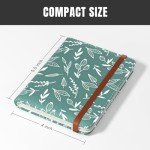 RFID Blocking Passport Holder with Leaf Design