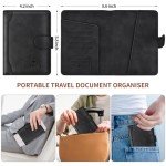 Herain RFID Passport Holder Travel Wallet for Families