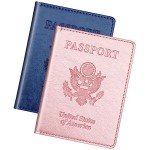 2-Piece Passport Holder Set for Travel