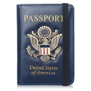 RFID Passport Holder Wallet for Travel, Waterproof