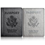 2-Pack Passport Holder Wallet for Travel
