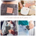 2 Pack RFID Passport Holders - Travel Essentials