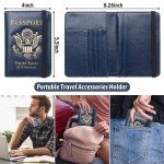 RFID Passport Holder Wallet for Travel, Waterproof