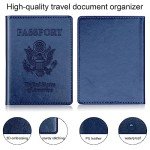 2-Piece Passport Holder Set for Travel