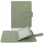 RFID Blocking Passport Wallet for Travel - Aqua Green