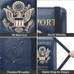 RFID Passport Holder Wallet for Travel, Waterproof