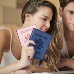 2-Piece Passport Holder Set for Travel