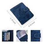 Navy Blue RFID Passport Holder for Travel