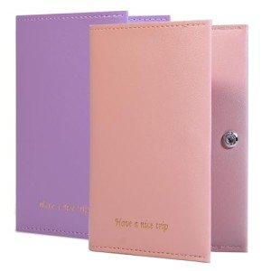 Colorful Passport Holder Wallet for Travel Essentials