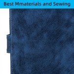 Navy Blue RFID Passport Holder for Travel