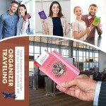 RFID Passport Holder Travel Wallet - Personalized Design