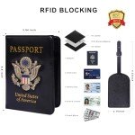 RFID Blocking Passport Holder & Vaccine Card Wallet