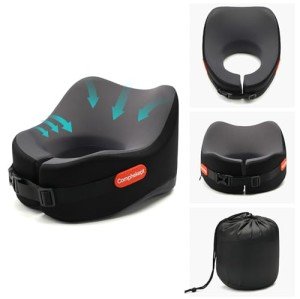 U-Shaped Memory Foam Travel Neck Pillow