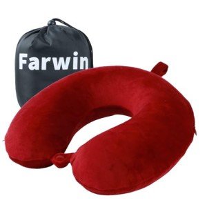 Memory Foam Travel Pillow - Lightweight & Portable