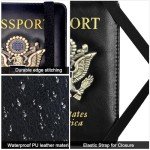 RFID Blocking Passport Holder & Vaccine Card Wallet