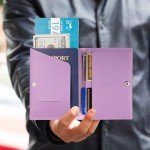Colorful Passport Holder Wallet for Travel Essentials