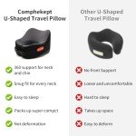U-Shaped Memory Foam Travel Neck Pillow