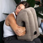 Inflatable Travel Pillow for Airplane and Cars