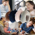 Pink U-Shape Memory Foam Travel Neck Pillow