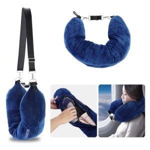 Stuffable Travel Pillow for Convenient, Comfy Trips