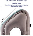 Inflatable Travel Pillow for Airplane and Cars