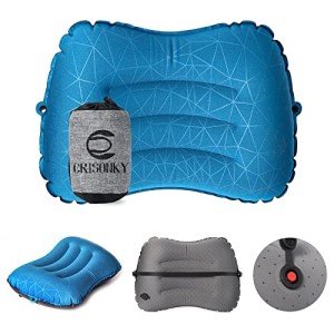 Inflatable Camping Pillow for Travel and Support