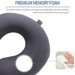 Comfortable Memory Foam U-Shaped Travel Neck Pillow
