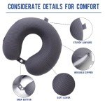 Comfortable Memory Foam U-Shaped Travel Neck Pillow