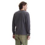 Hanes mens Beefy Long Sleeve Three-button Henley Shirt, Slate Heather, X-Large US