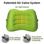 Inflatable Camping Pillow for Travel and Support