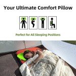 Inflatable Camping Pillow for Travel and Support