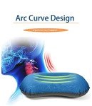 Inflatable Camping Pillow for Travel and Support