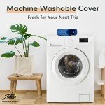 Memory Foam Travel Neck Pillow - Navy Blue