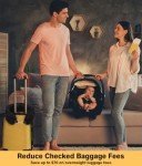 Stuffable Neck Pillow with Hood for Travel