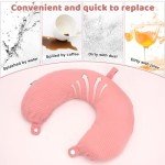 Zebrabox Travel Neck Pillow Replacement Cover - Black