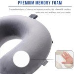 Memory Foam Travel Pillow for On-the-Go Comfort